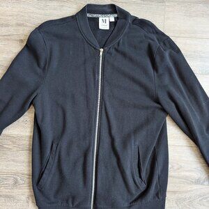 Topman Bomber Zip Up Sweater